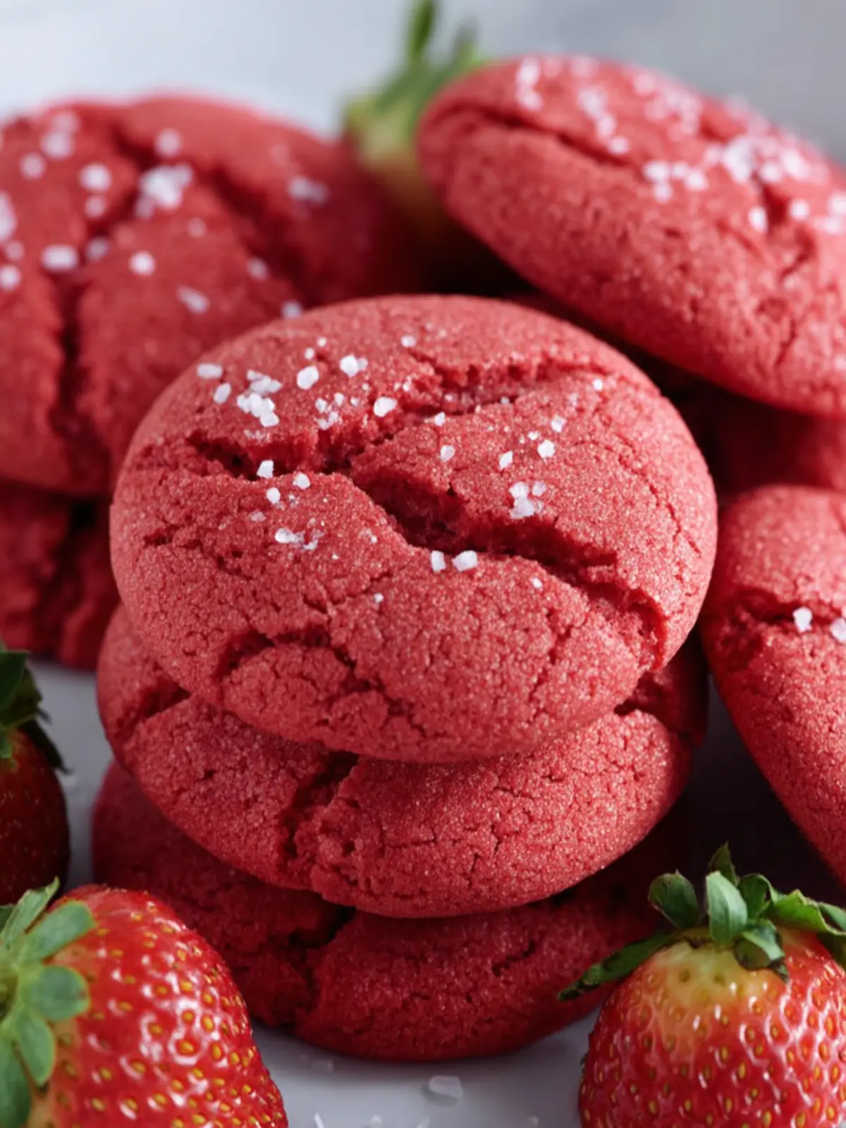Strawberry Flavored Sugar Cookies First Image