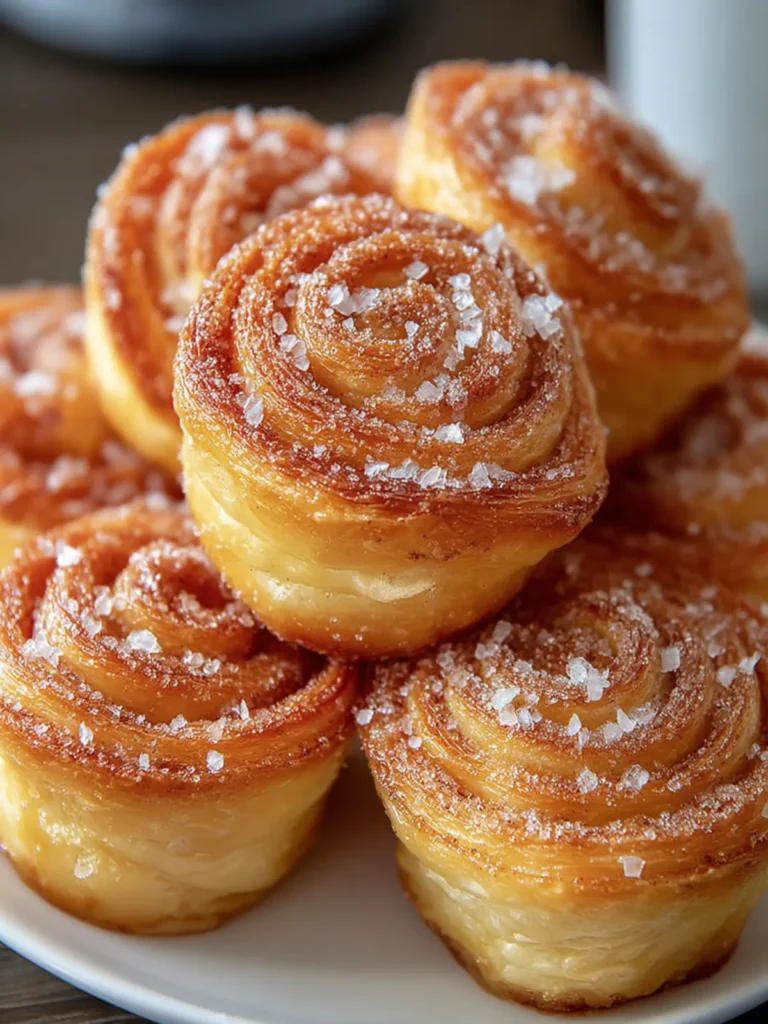 Cinnamon Sugar Pastry Swirls First Image