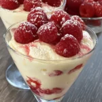 Creamy Raspberry Dessert Cups First Image