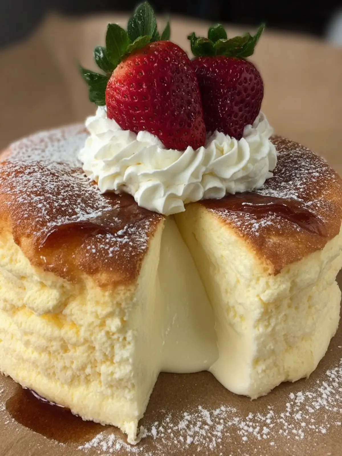 Fluffy Japanese Cheesecake Delight First Image