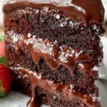 Rich Triple Chocolate Cake Recipe First Image