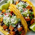 Delicious Healthy Sweet Potato and Black Bean Tacos Recipe First Image