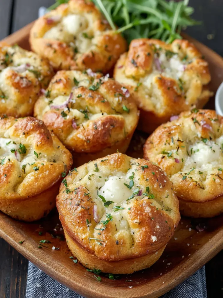 Focaccia Muffins First Image