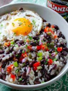 Traditional Gallo Pinto Costa Rican Breakfast Recipe First Image