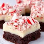 Peppermint Bark Brownies First Image