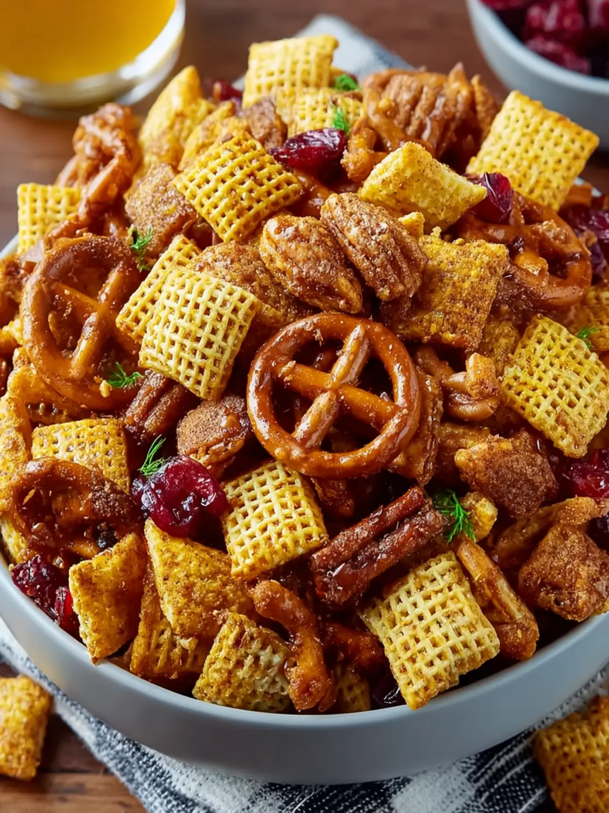 Irresistibly Crunchy Pumpkin Spice Chex Mix for Fall Snacking First Image