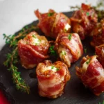 Prosciutto Wrapped Brie Bites (Air Fryer or Oven) First Image