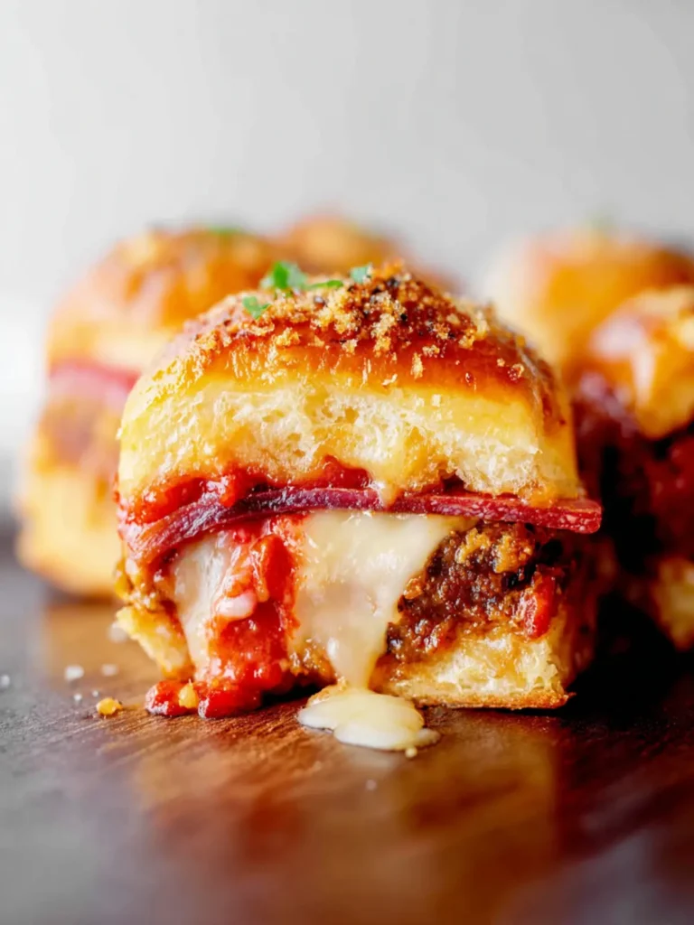 Pizza Sliders Recipe First Image
