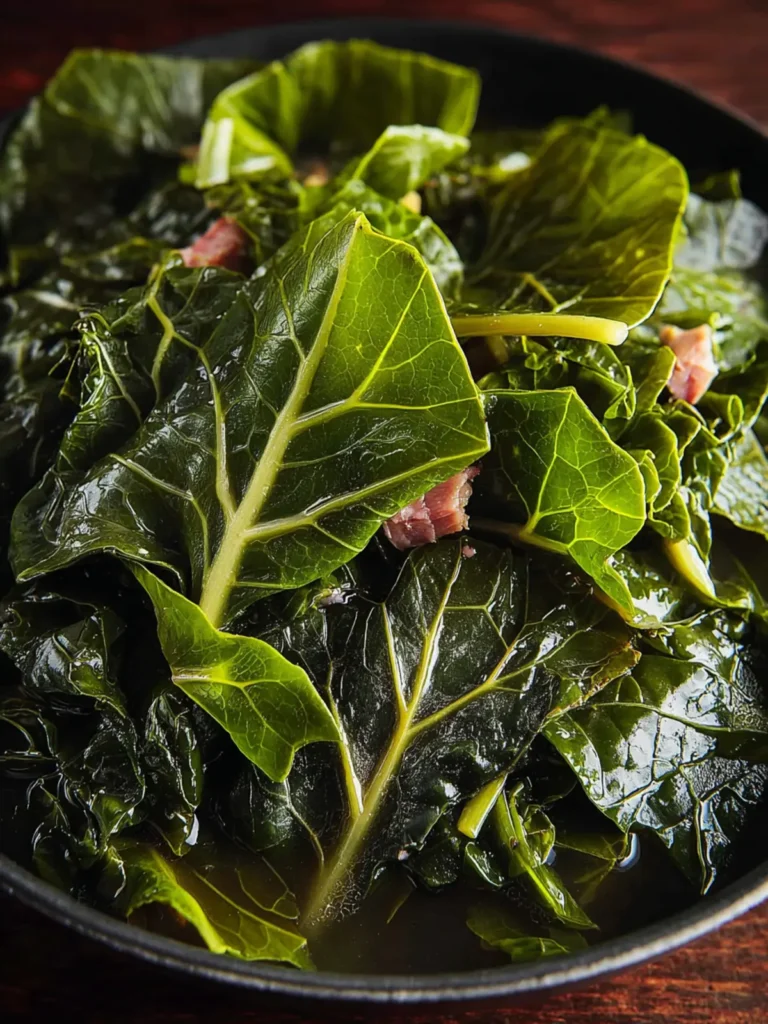 Southern Style Collard Greens Recipe First Image