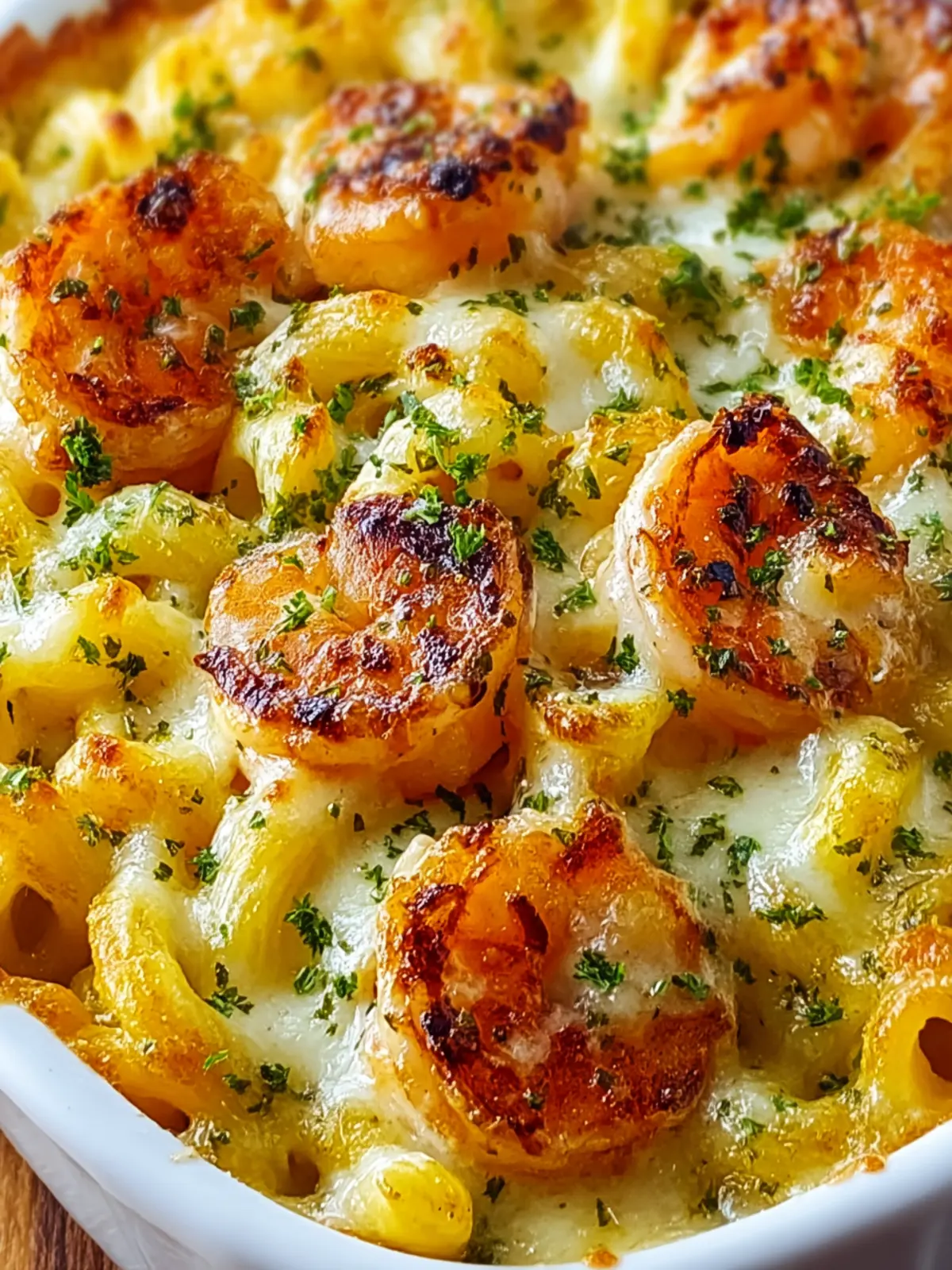 Shrimp Scampi Pasta Bake First Image