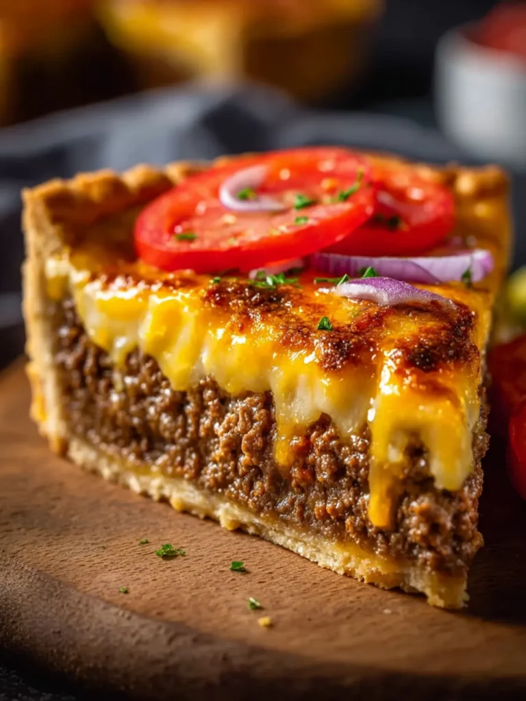How to Bake the Ultimate Homemade Cheeseburger Pie First Image