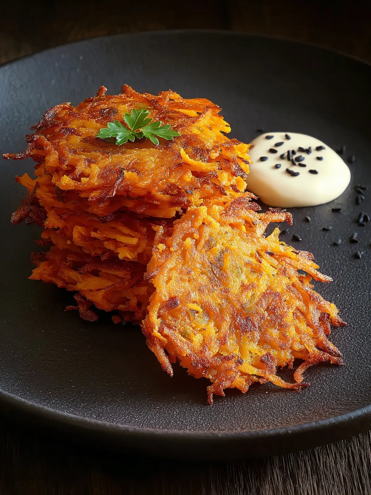 Crispy Sweet Potato Hash Browns Recipe First Image