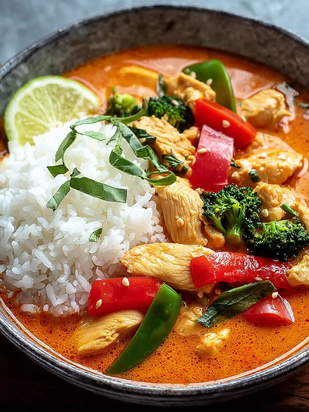 Irresistible Thai Chicken Curry with Coconut Milk Recipe First Image