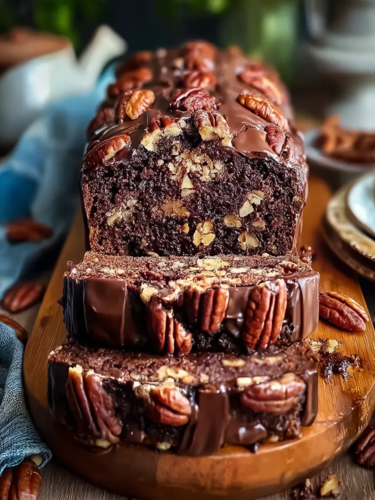 Best Chocolate Pecan Loaf Recipe – Rich, Moist & Easy to Make First Image