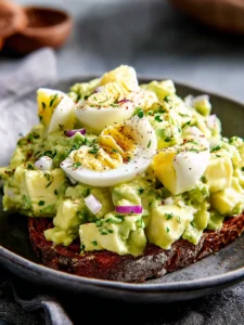 Creamy Avocado Egg Salad Recipe for a Refreshing Meal First Image