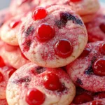 Irresistible Maraschino Cherry Sugar Cookies Recipe First Image