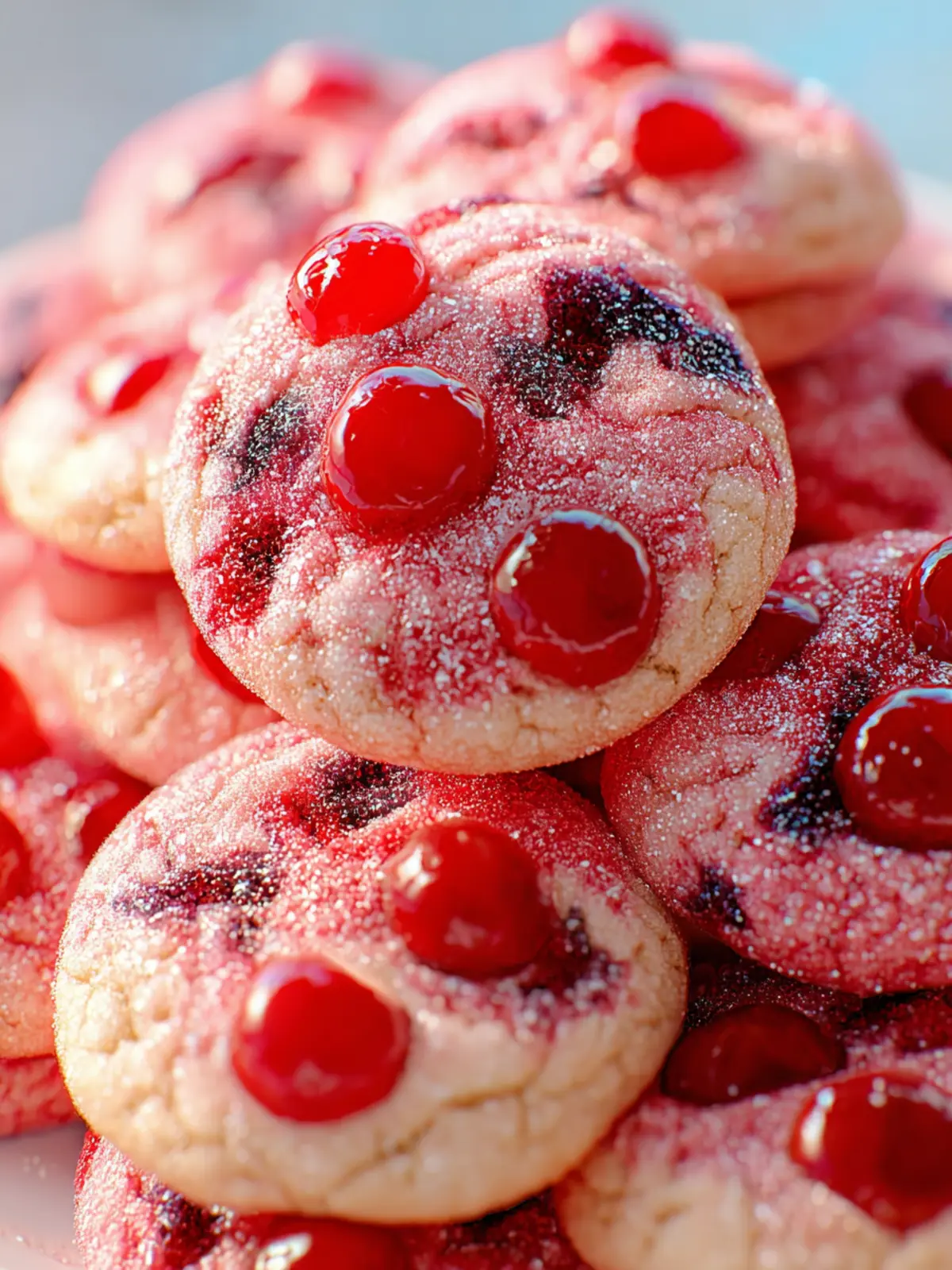 Irresistible Maraschino Cherry Sugar Cookies You’ll Crave!