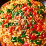 Tomato Spinach Orzo First Image