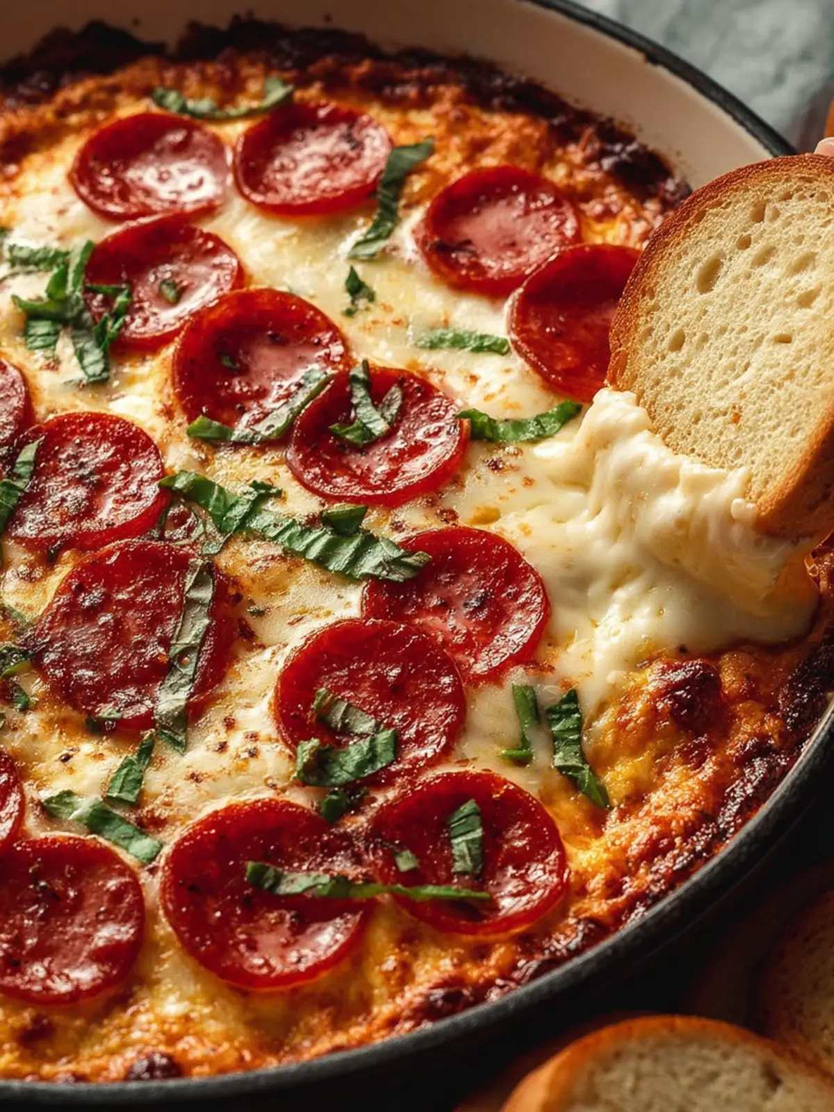 Pepperoni Pizza Dip: A Cheesy Delight First Image