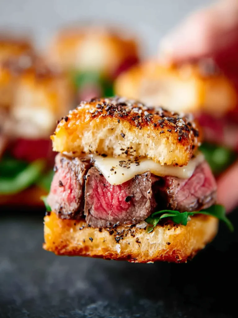 Roast Beef Sliders Recipe First Image