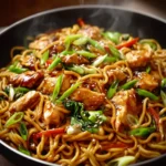 Sticky Garlic Chicken Noodles: Easy, Flavorful Dinner Recipe First Image