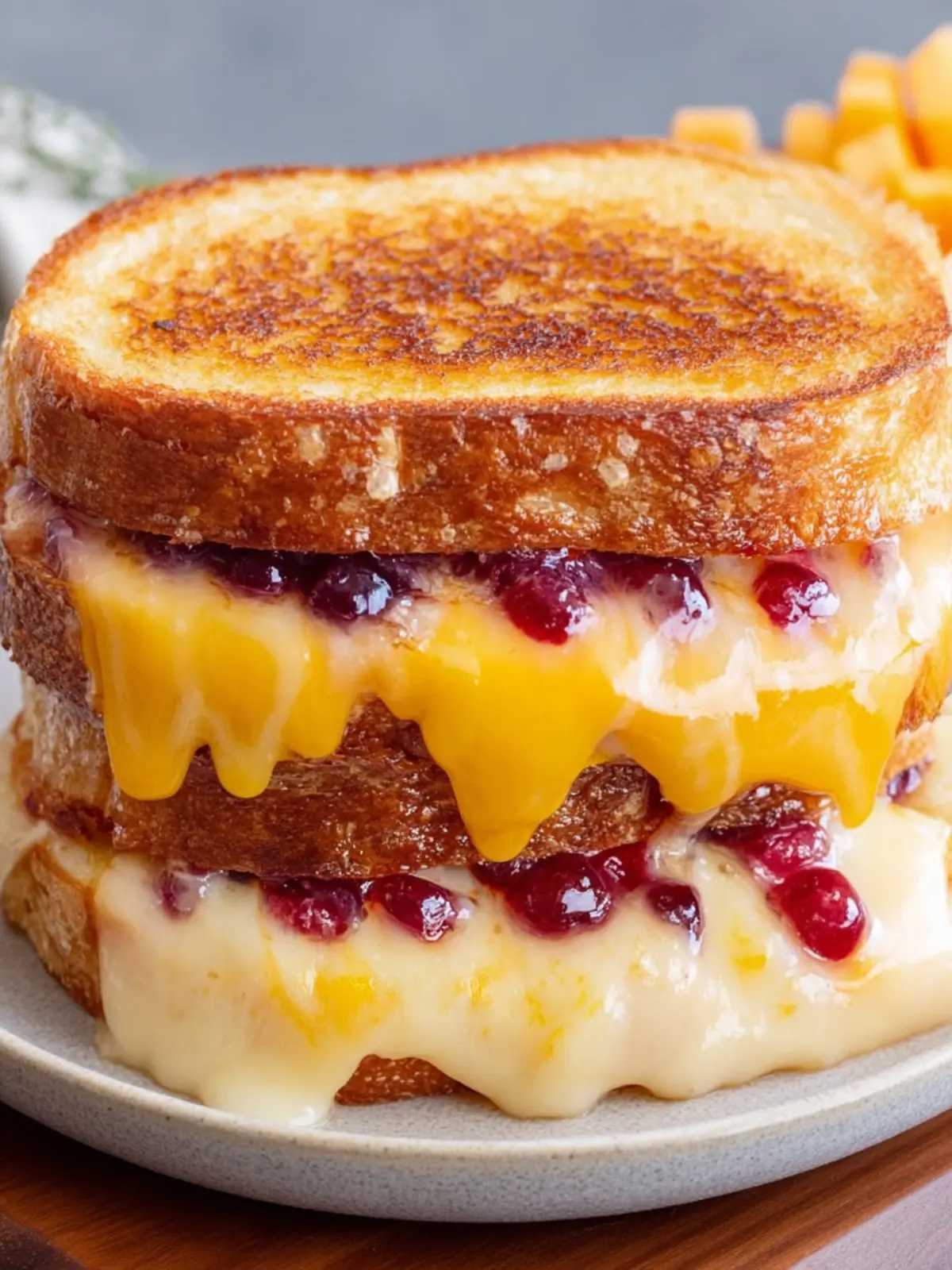 Cranberry Apple Grilled Cheese First Image