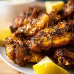 Baked Lemon Pepper Wings Recipe First Image