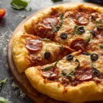 Homemade Gluten Free Pizza Dough First Image