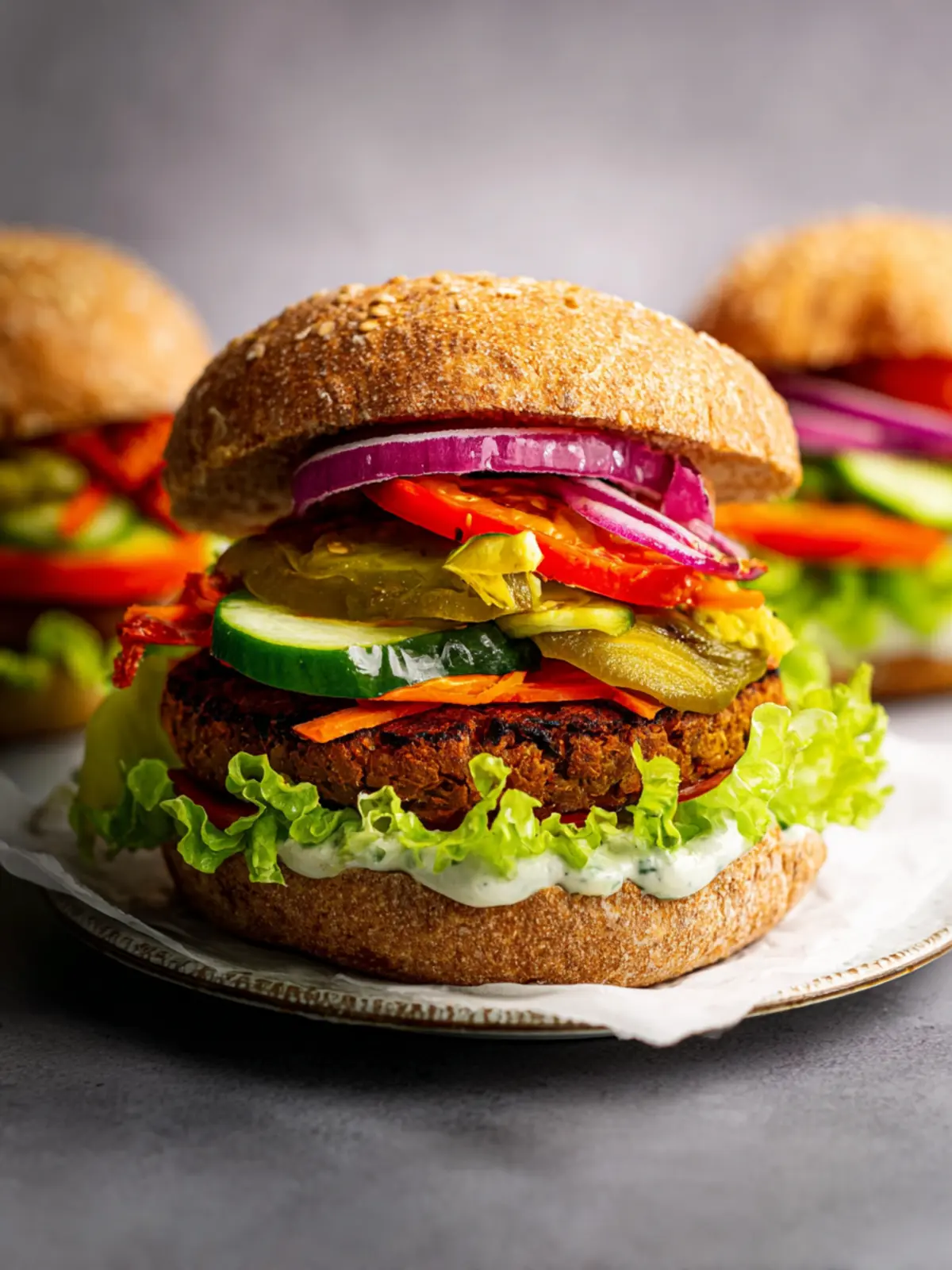 My Favorite Black Bean Burgers First Image