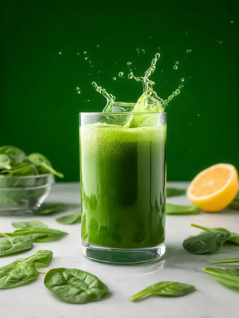Spinach Juice Recipe First Image
