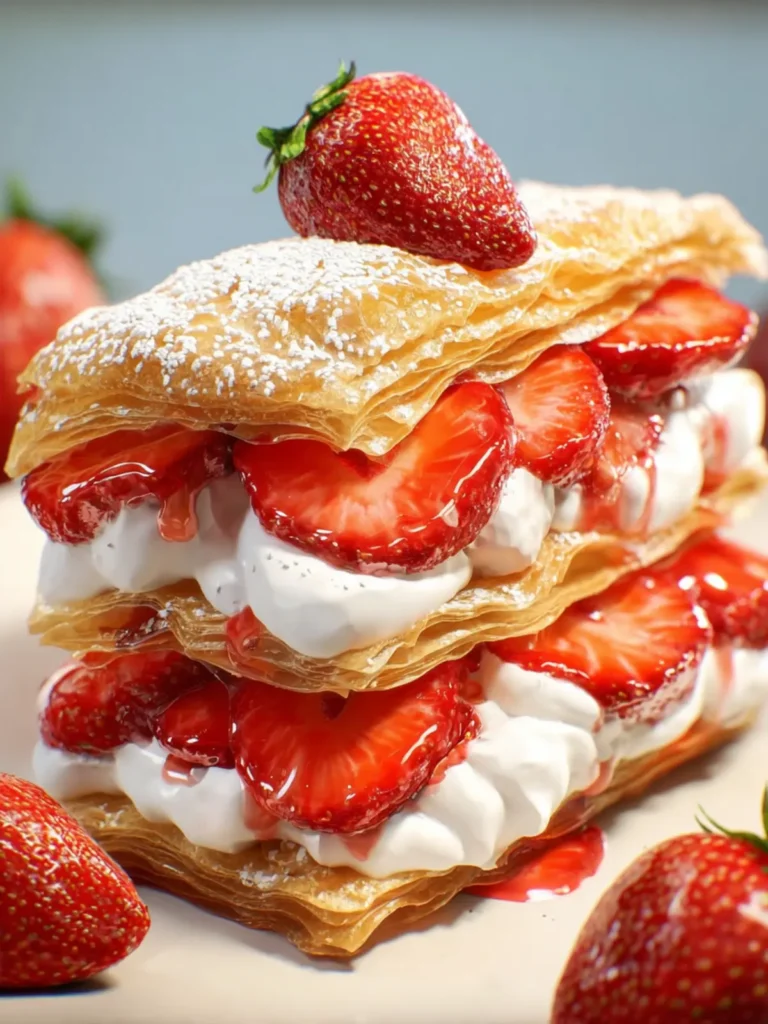 Strawberry Napoleons First Image