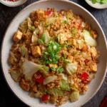 Tofu Cabbage Stir Fry (Low Carb, High Protein) First Image