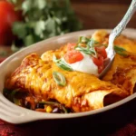 Vegetarian Enchiladas For One First Image