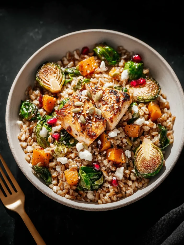 Healthy Farro Bowl: A Nourishing Grain Bowl for Every Season First Image