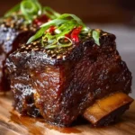 Caramelized Slow Roast Asian Beef Short Rib – Irresistibly Tender First Image