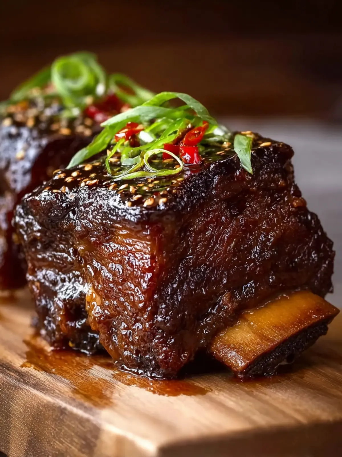 Caramelized Slow Roast Asian Beef Short Rib – Irresistibly Tender First Image