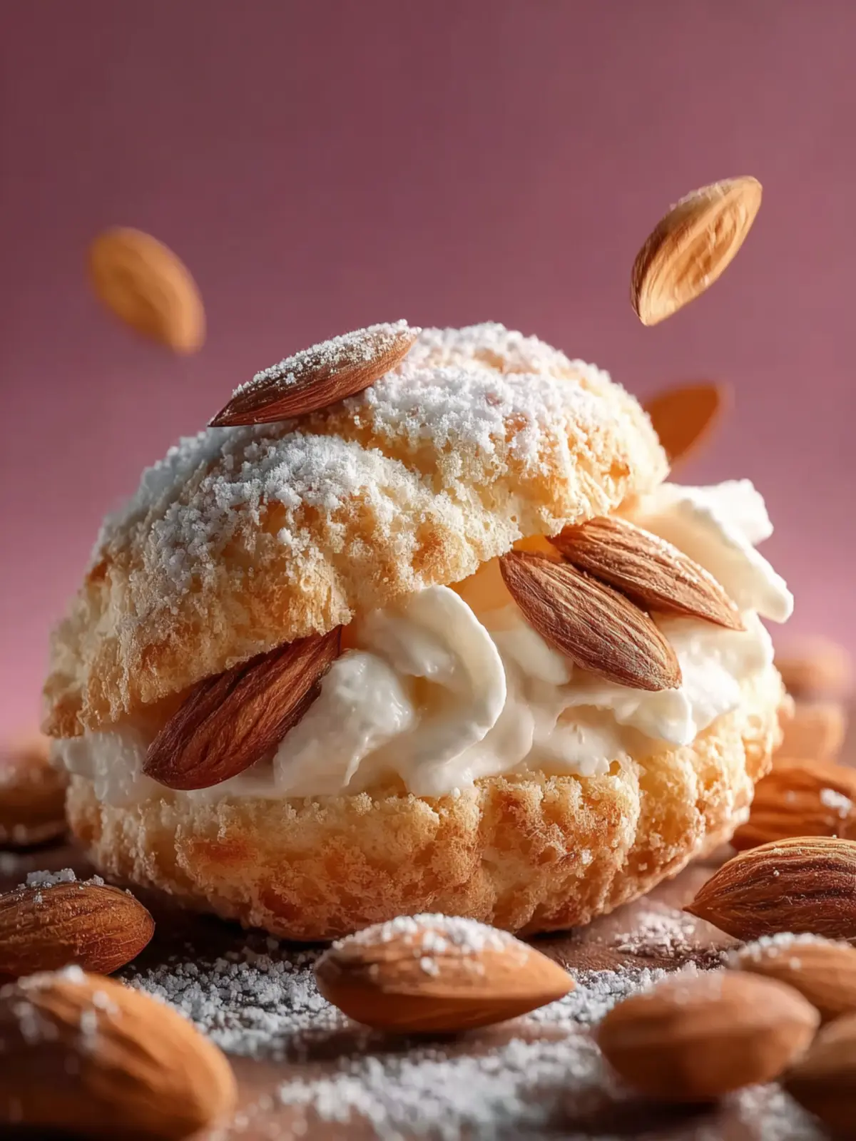 Soft Ricotta Almond Pillows First Image