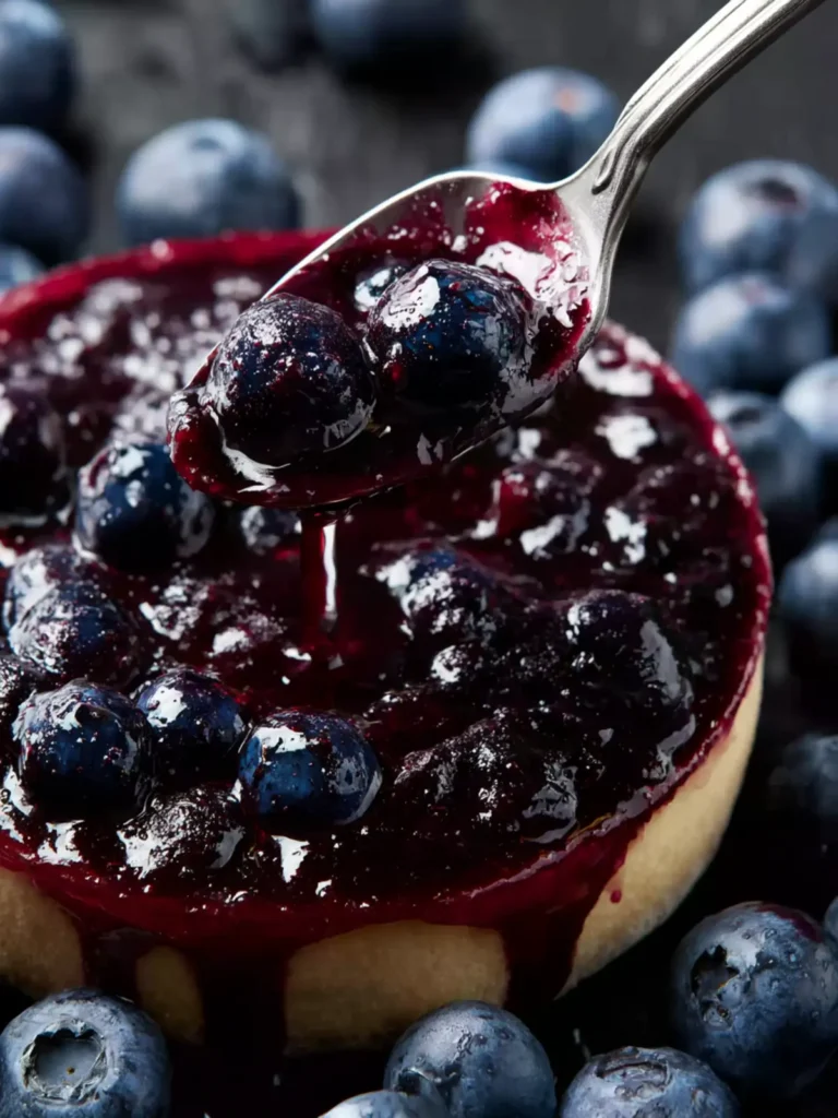Homemade Blueberry Sauce First Image