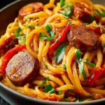 Cajun Sausage Pasta First Image