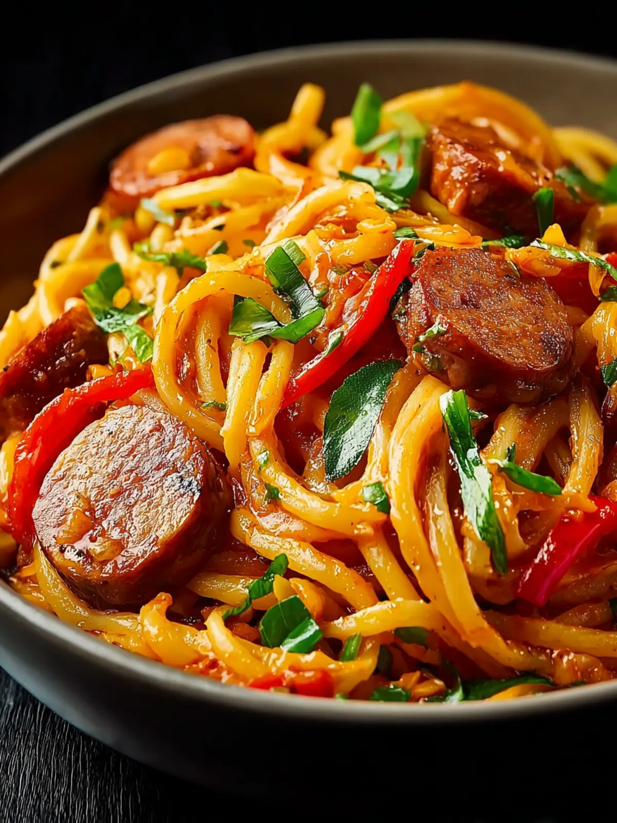 Cajun Sausage Pasta First Image