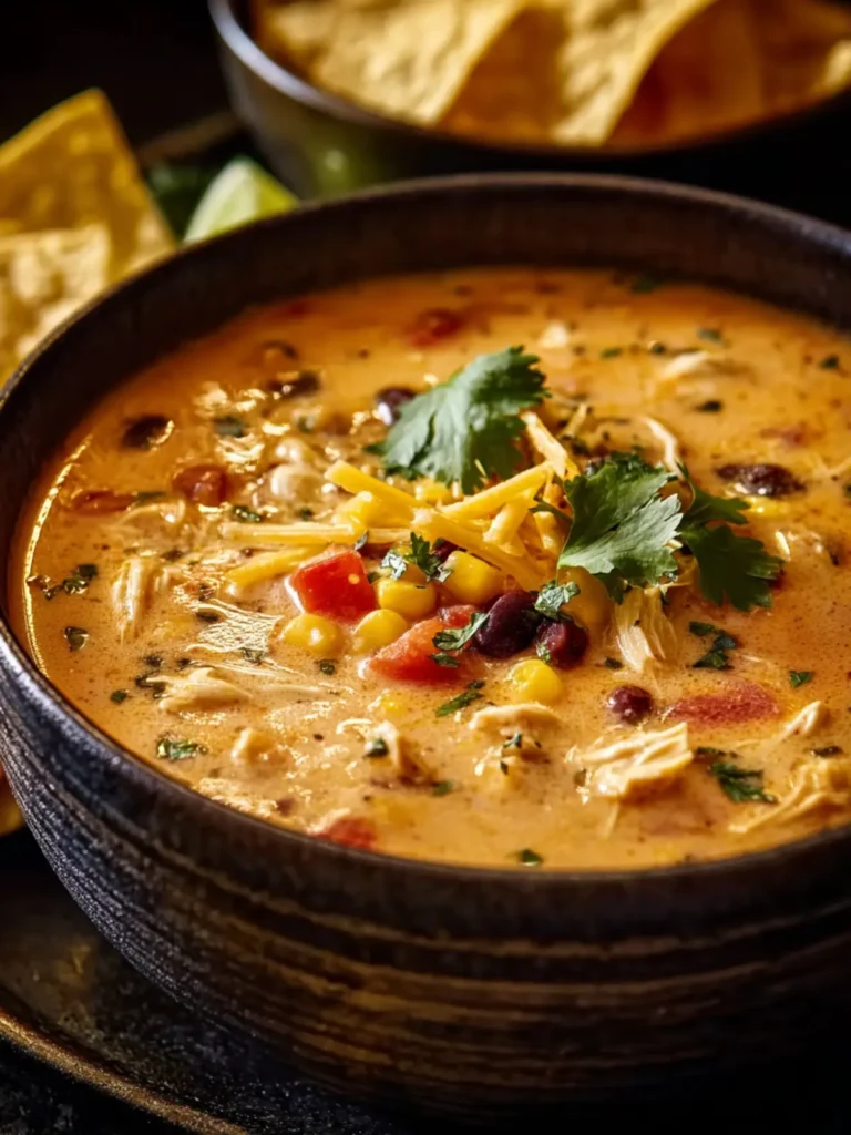 Creamy Chicken Tortilla Soup: A Cozy Comfort Dish First Image
