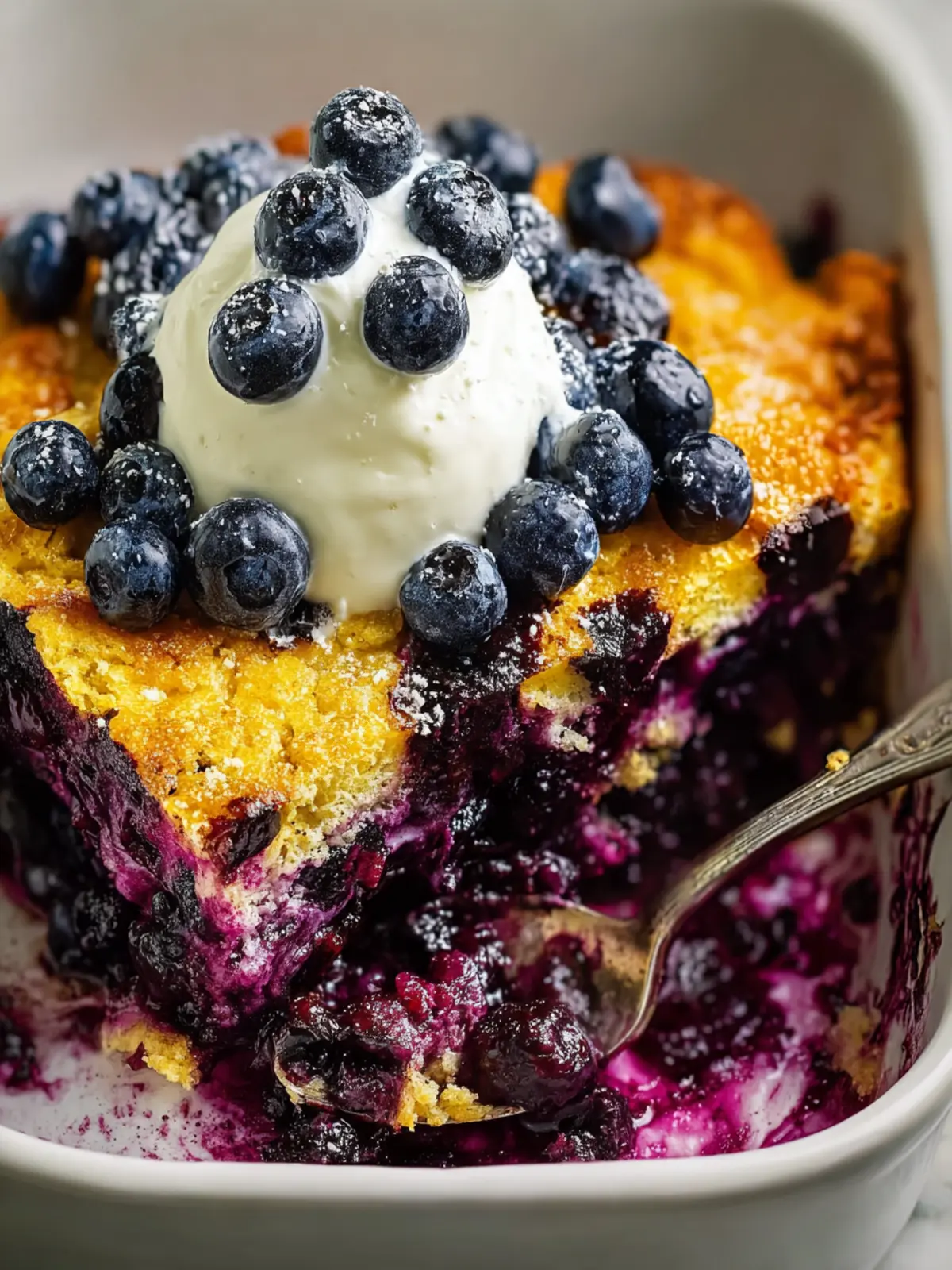 Irresistible Blueberry Dump Cake Recipe for Every Occasion First Image