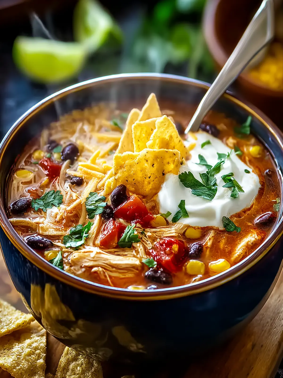 Irresistibly Easy Chicken Tortilla Soup You’ll Crave Again! First Image