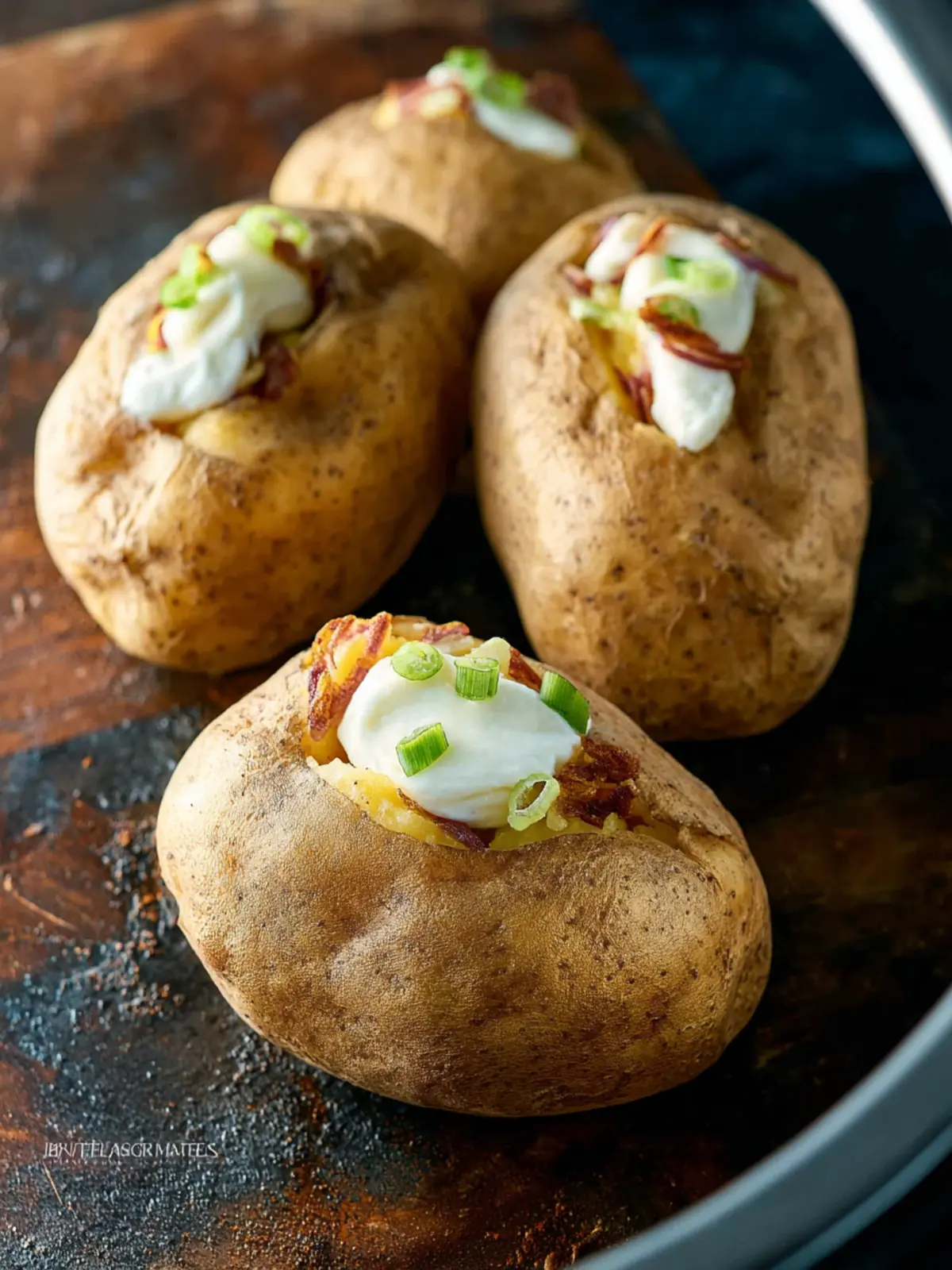 Pressure Cooker Baked Potatoes First Image