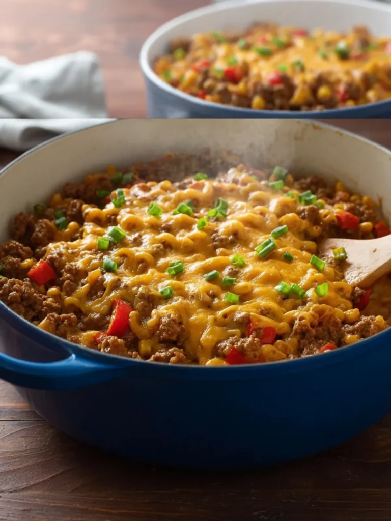 Easy Ground Beef Casserole: A Comforting One-Pot Shipwreck Dinner First Image