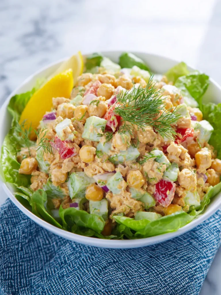 Vegan Chickpea Mock Tuna Salad First Image