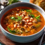 Greek Black-Eyed Pea Soup (Mavromatiká) First Image