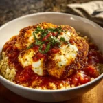 Easy Cottage Cheese Chicken Parm Bowl First Image