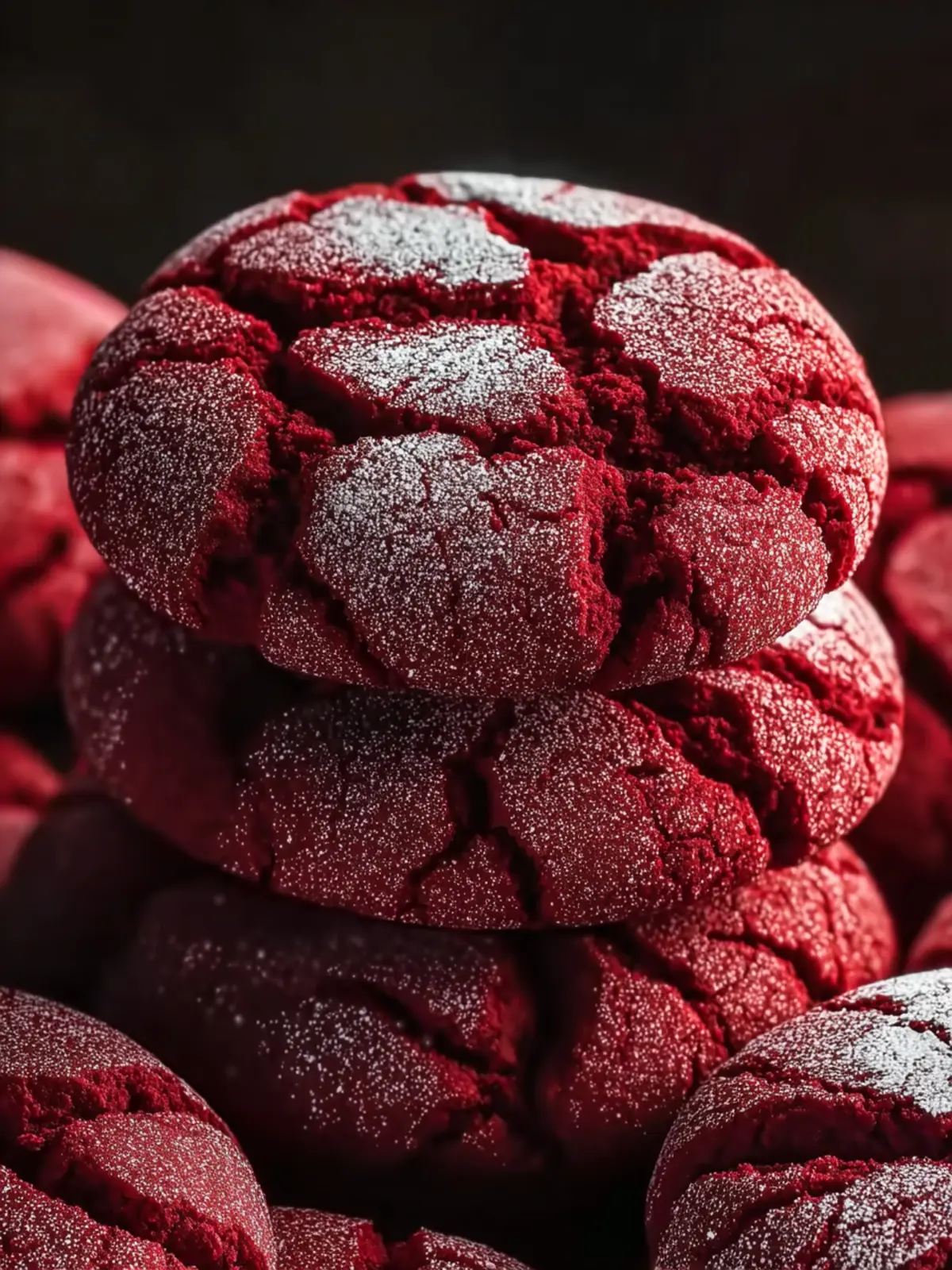 Red Velvet Crinkle Cookies: An Amazing Ultimate Recipe First Image