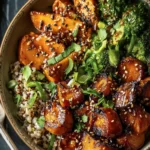 Irresistible Miso Glazed Sweet Potato Bowl Recipe First Image